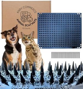 10 Pk: Scat Mats, Cat Repellent Mats, Keep Dogs Off Furniture, Scat Mat for Cats, Scat Mats for Dogs, Keep Cats Off Counter Tops, Scat Mat, Dog Repellent Mats, Keep Dogs Off Couch, Dog Deterrent Mat