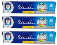 Dabur 3 Advanced Odomos Mosquito Repellent Cream 50G X 3 = 150G