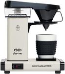 Moccamaster Cup-one Filter Coffee Machine, Aluminum, 1090 W, Off-White