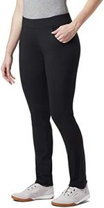 Columbia womens Anytime Casual Pull On Pants, Black, Medium US