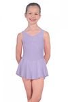 Dancewear Central Sleeveless ISTD Junior Lycra Leotard With Skirt