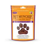 Pet Munchies Liver and Chicken Dog Training Treats, Grain Free Tasty Bites with Natural Real Meat, Low in Fat and High in Protein 150g