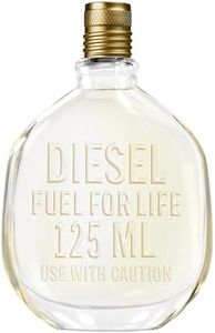 Diesel Fuel for Life, Eau de Toilette Pour Homme en Spray Vaporisateur, Parfum Sensuel, 125 ml