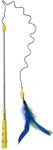 JW Pet Telescopic Flutter-EE Feather Wand Interactive Cat Toy