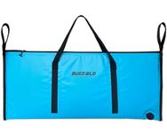 Buffalo Gear Insulate Fish Cooler Bag, Large Kill Bag, Monster Fish Bags,Takes Up Less Space,Easy to Clean, Perfect Leakproof Sea and Lake Fishing (40x18 Inch, Blue)