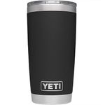 YETI Rambler 20 oz Stainless Steel Vacuum Insulated Tumbler w/MagSlider Lid, Black