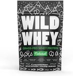 Wild Whey Grass-Fed Protein, Nondenatured Low Carb Cold Process, GMO-Free, Gluten-Free, rBGH-Free, Keto, Made in U.S.A, 112 Servings, 1792g Protein (Natural - Bulk 5 Pound)