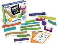 Learning Resources Tumble Trax Magnetic Marble Run - STEM Toys, Marble Runs for Kids 4-8, Marbles for Kids, Gravity Maze, Marbles Game, Ball Maze Toy, STEM Magnetic Track Toy