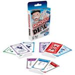 Monopoly Deal Card Game English (All New), Card Game for Families and Kids, Fun Card Games for Boys and Girls Ages 8+, Fast Gameplay with Cards, Games & Puzzles, Birthday Gift for Kids & Families