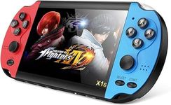 NextTech All New X7 Handheld Game Console: Unlock The Power of 1000+ PSP Games, Endless Entertainment, and Nostalgic Memories (FIRE Black)