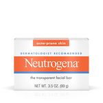 Neutrogena Acne-Prone Facial Bar, 3.5 Ounce Box (103ml) (Pack of 2)