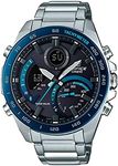 CASIO EDIFICE ECB-900YDB-1BJF [Digital-to-Analog Combination Chronograph Model Bluetooth Bezel IP/Stainless Steel Band Blue], Blue, Digital-to-analog