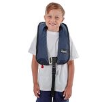 Bluewave Navy Kids 150N Automatic Lifejacket with Harness