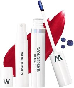 Wonderskin Wonder Blading Lip Stain Peel Off and Reveal Kit - Long Lasting, Waterproof Red Lip Tint, Transfer Proof Natural Lip Stain Kit (Divine)