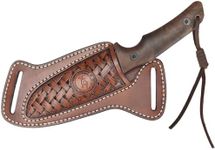 Tourbon Leather Fixed Blade Knife S