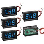 SUNJOYCO DC Volt Meter, DC 5-120V Voltage Meter, Mini Digital Voltmeter, Battery Gauge Voltage Display, Voltage Meter