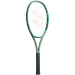 YONEX Percept 100D Tennis Racquet for Adults - Intermediate/Advanced Level, High Control 18x19 Strings, Olive Green, 4 1/4 (G2) Grip Size