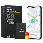 Ajjas GO (with 4G SIM) - Wireless GPS Tracker for Car, Family Vehicles, Scooty or Bag| 10000 mAH Battery | Mangetic Grip | Voice Monitoring with (1 Year Free App Platform)