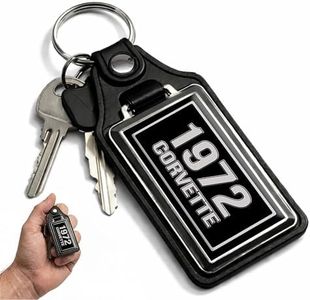 Brotherhood Car Key Chain for Corvette - Classic Models Keychain for Men and Women Gift Key Ring - 1972