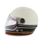 ViPER F656 Full Face Motorcycle Motorbike Helmet ECE 22.06 Approved Vintage Motorbike Helmets for Adult Men and Women Touring Urban Bike Safety Wear Full Face Helmet (Cream,XL)