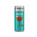 Funkin Espresso Martini Pre-Mixed Cocktail Cans 200 ml (Case of 12) - Premium Ready to Drink Cocktails - Bar Quality Drinks At Home - Nitro Infused