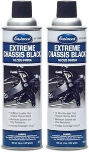 Eastwood Extreme Chassis Black High Gloss Aerosol Spray Paint 14 oz 2 Pack