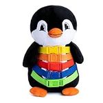 Buckle Toys - Blizzard Penguin - Learning Activity Toy - Develop Motor Skills and Problem Solving - Counting and Color Recognition