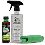 Green Duck All Purpose Cleaner & Degreaser Concentrate Kit (200ml) Makes 20 Litres Multipurpose Spray Cleaner For Car/Bike/Home, Includes an Empty Spray Bottle & 600 GSM Microfiber Towel