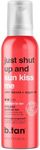 b.tan Medium Gradual Self Tanner Whip | Just Shut Up & Sun Kiss Me - Lightweight, Daily Aerosol Foam to a Build Luscious, Golden Glow, Enriched with Hydrating Marula & Argan Oils, 207ml