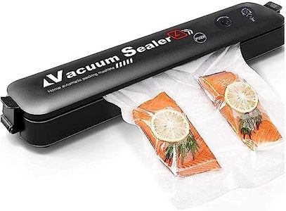 AHURAA Vacuum Sealer Machine, Automatic Fresh Food-Sealer, Vacuum Packing Machine For Fruits, Meat Preservation With Dry & Moist Sealing Modes With LED