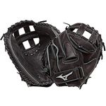 Mizuno GXS31TG Samurai Left Handed Throw Fastpitch Catchers Mitt, Black, 34.50-Inch