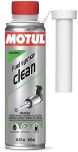 Motul Fuel System Clean for Gasoline Engines | Cleans Injectors, Valves & Combustion Chamber | Restores Acceleration & Throttle Response | Helps Prevent Engine Wear | 300ml