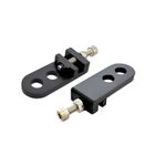 HQPARRTS Bike and Bicycle Fixing Single Speed Alloy Chain Tensioner Adjuster Fits for BMX Bike 3/8"(10mm) axles