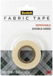 Scotch Removable Fabric Tape, 3/4 i