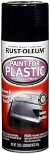 Rust-Oleum 248649 Automotive Paint for Plastics Spray Paint, 12 oz, Gloss Black