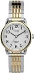 Timex Easy Reader Women's 25mm Expansion Band Watch with Perfect Fit TW2V05900