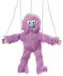 Purple Monster Marionette String Puppet