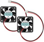 ANVISION 2-Pack DC 24V 40mm x 10mm Brushless Cooling Fan, Dual Ball Bearing, 2-pin