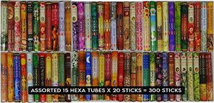 Hem assorted scents, unique combination incense sticks (20 stick x 15 Pack,300 Sticks Total)