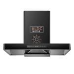 KAFF KET 90B-DC 90cm 1400m³/hr BLDC Autoclean T-Shape Shape Chimney | Real Time Display I 9-Speed | Touch & Gesture Control | 9 Speed | 2 Yrs Comprehensive Warranty, Lifetime on Motor*