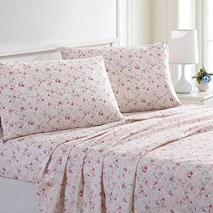 Modern Threads Printed 3-Piece Sheet Set Kashmir Rose Twin