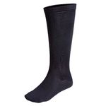 Terramar Adult Thermasilk Over Calf Sock Liner, Black, Large