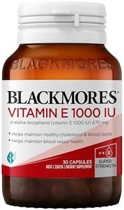 Blackmores Vitamin E 1000IU | Supports Healthy Cholesterol Levels| 30 Capsules