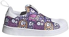 adidas x Kevin Lyons Superstar 360 Shoes Kids', Light Pink/Shadow Navy/Cloud White, 11 Toddler