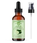 Cucumber Seed Oil (Cucumis Sativus), 60ml, Organic, Cold-Pressed, Rich in Linoleic Acid, Ideal for Skin Soothing, Hair Smoothing, Natural Born Oils.