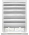 6 Packs Upgraded Cordless Light Fully Blocking Pleated Shade Blinds Light Filtering 36 in x 72 in Easy to Cut and Install, White