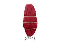 Covermates Keepsakes Upright Christmas Tree Storage Bag – Superior Protection, Cinch Straps – Holiday Storage-Red