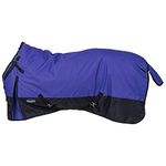 Tough 1 600D Turnout Blanket with Snuggit Neck Purple 66