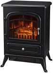 Lenoxx Electric Fireplace Heater, B