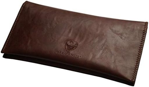 GERMANUS Skobrunus Tobacco Pouch - Leather-Free - Made in The EU - Tobacco Pouch Rotating Bag Tobacco Case, Dark Brown, Einheitsgröße